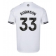 Fulham Antonee Robinson #33 Replike Domaci Dres 2025-26 Kratak Rukav
